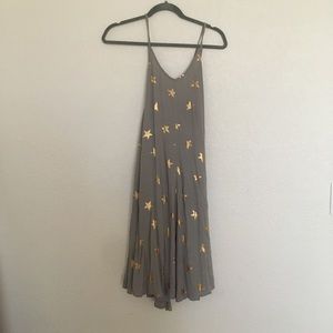 O’Neil XL gold star dress NWOT